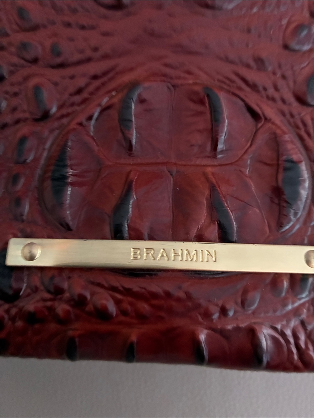 Brahmin Pecan Melbourne large tote - Picture 2 of 6